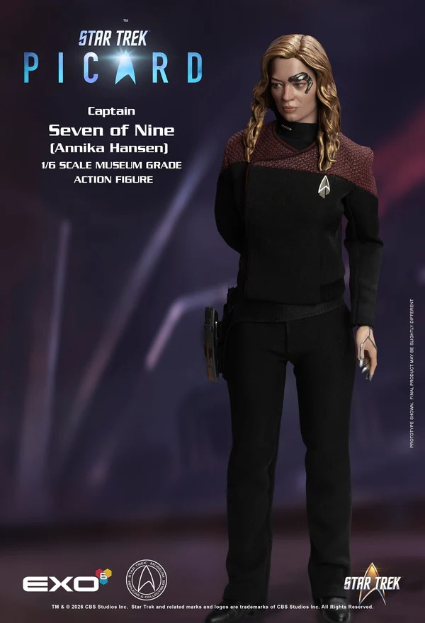 Pre-Order EXO-6 Star Trek: Picard Captain Seven of Nine Sixth Scale Figure EXO-02-079